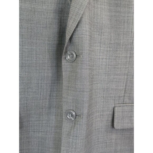 MICHAEL KORS Blazer Mens Size 44R Gray Wool Blend Sport Coat Jacket - Picture 6 of 11